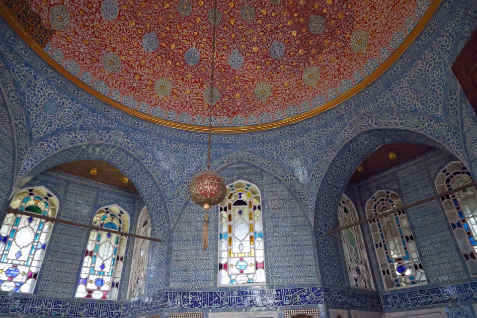 Topkapi-Palast, Bagdad-Kiosk, Innenraum