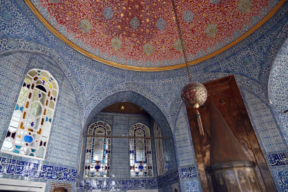 Topkapi-Palast, Bagdad-Kiosk, Innenraum