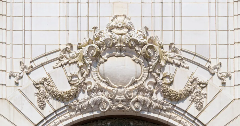 Opernhaus Boston, Detail der Fassade Opernhaus Boston, Detail der Fassade