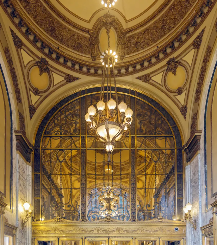 Boston Opera House, Eingangshalle, Detail Boston Opera House, Eingangshalle, Detail