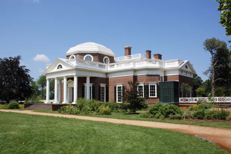 Monticello, Haupthaus