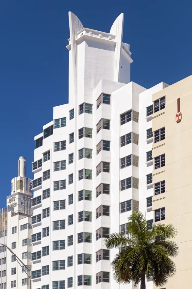 Delano South Beach Hotel, Südwestansicht