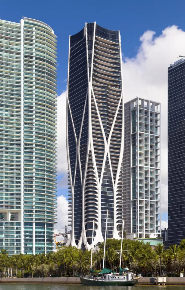 One Thousand Museum, Südostansicht