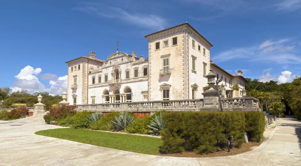 Villa Vizcaya, Ostansicht Villa Vizcaya, Ostansicht