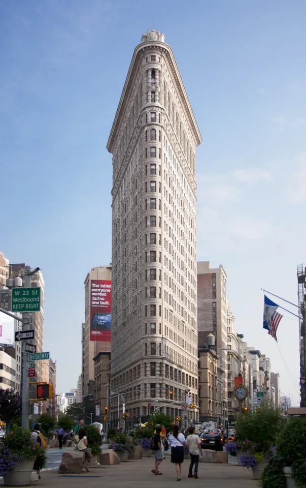 Flatiron Building, Nordansicht