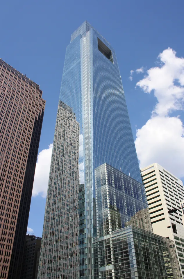 Comcast Center, Südwestansicht