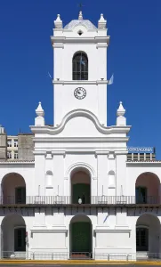 Cabildo von Buenos Aires, zentrale Struktur mit Turm