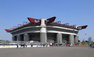 Giuseppe Meazza Stadium (San Siro), southwest elevation