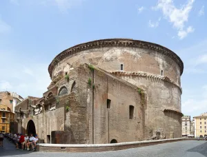 Pantheon, Südostansicht