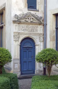 Großherzogliches Palais, altes Rathaus, Tür