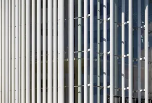 Philharmonie Luxembourg, Detail der Fassade