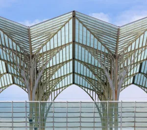 Bahnhof Lissabon Oriente, Dach