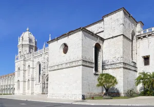 Hieronymitenkloster, Kirche der Heiligen Maria, Südostansicht