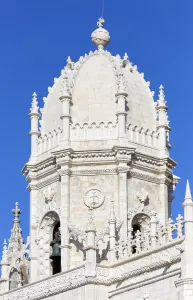 Hieronymiten­­kloster, Kirche der Heiligen Maria, Spitze des Glockenturms