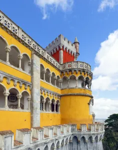 Nationalpalast von Pena, Loggia