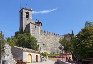 Festung Guaita, Nordwestansicht