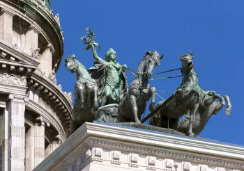 Palast des argentinischen Nationalkongresses, Quadriga