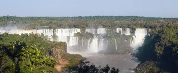 Iguazu-Wasserfälle, Fälle San Martín, Mbiguá, Bernabé Méndez, Adán, Eva und Bossetti