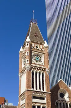 Rathaus von Perth, Uhrturm (Nordwestansicht)