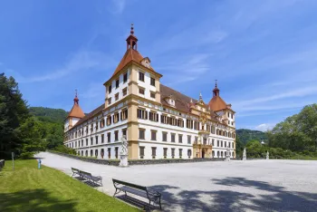 Schloss Eggenberg, Südostansicht
