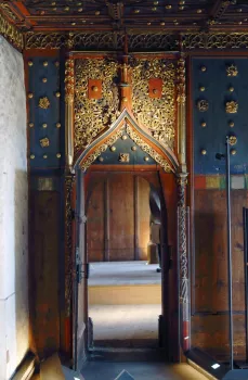 Festung Hohensalzburg, Goldene Stube, Tür