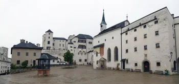 Festung Hohensalzburg, großer Burghof