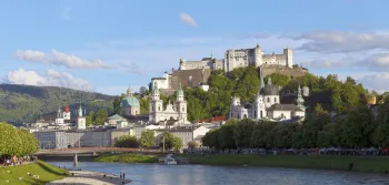 Altstadt von Salzburg an der Salzach