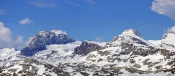 Koppenkarstein und Hoher Gjaidstein im Dachsteingebirge