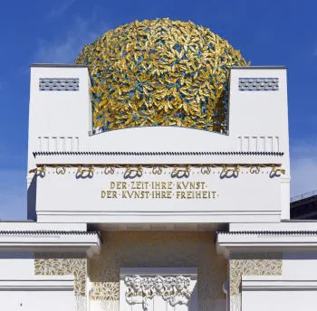 Secessionsgebäude, oberer Baukörper mit Kuppel