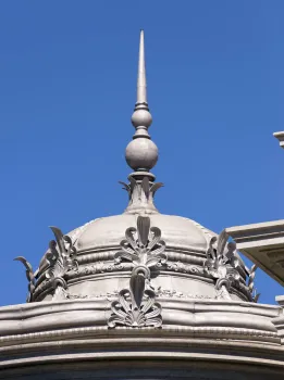 Palast der Freiheit, Detail des Daches