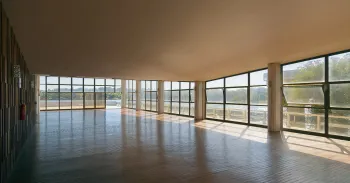 Iate Tênis Clube, Portinari-Saal, Süd­ansicht