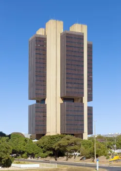 Hauptsitz der brasilianischen Zentralbank, Nordostansicht