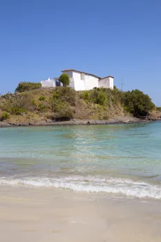 Festung Sankt Matthäus, Sicht vom Strand Praia do Forte (Nordostansicht)