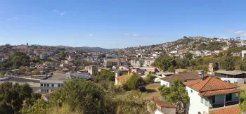 Congonhas, Sicht von Westen