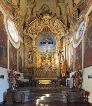 Sanktuarium Bom Jesus de Matosinhos, Kirche, Chor mit Hochaltar