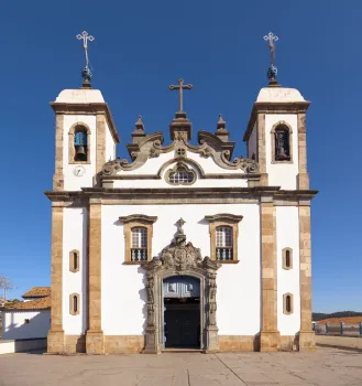 Sanktuarium Bom Jesus de Matosinhos, Kirche, Nordansicht