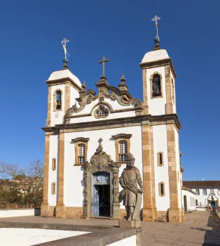 Sanktuarium Bom Jesus de Matosinhos, Kirche, Nordansicht