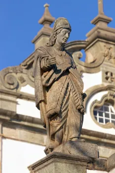 Sanktuarium Bom Jesus de Matosinhos, Statue des Propheten Amos