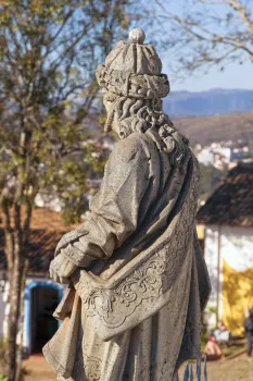 Sanktuarium Bom Jesus de Matosinhos, Statue des Propheten Baruch