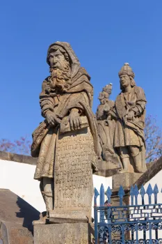 Sanktuarium Bom Jesus de Matosinhos, Statue des Propheten Jesaja