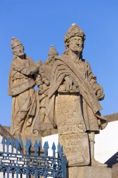 Sanktuarium Bom Jesus de Matosinhos, Statue des Propheten Jeremias