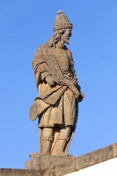 Sanktuarium Bom Jesus de Matosinhos, Statue des Propheten Joel