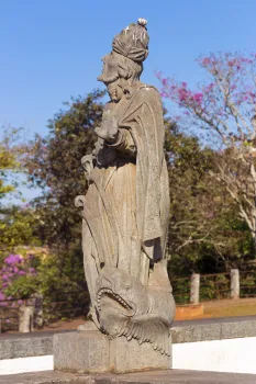 Sanktuarium Bom Jesus de Matosinhos, Statue des Propheten Jona