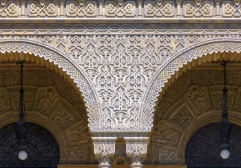 Palast von Manguinhos (Maurischer Pavilion), Ornamente der Arkaden