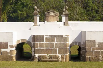 Guandu-Brücke, mittlerer Teil (Ostansicht)