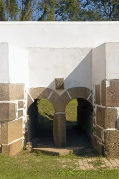 Guandu-Brücke, südliche Bögen (Ostansicht)
