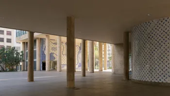 Gustavo-Capanema-Palast, Pilotis