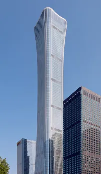 China Zun (CITIC-Turm), Nordwestansicht