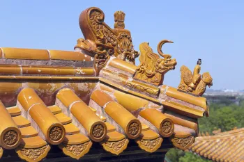 Neuer Sommerpalast, Vier-Große-Regionen-Komplex, Dachgeister der Außenmauer