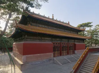 Pule-Tempel, Zongyin-Halle, Südostansicht